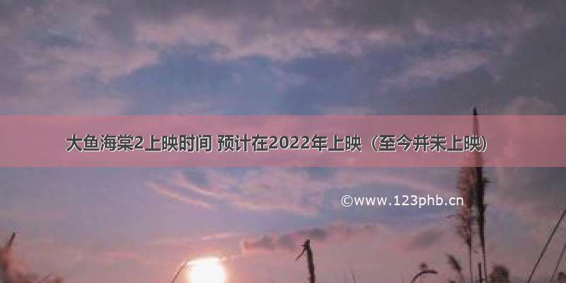 大鱼海棠2上映时间 预计在2022年上映（至今并未上映）
