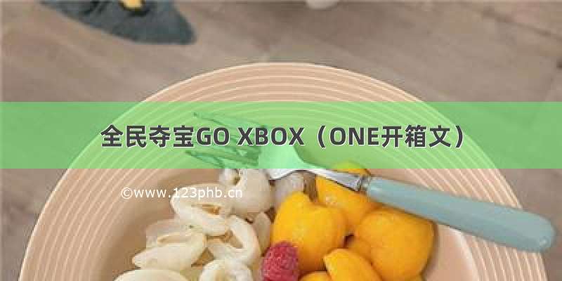 全民夺宝GO XBOX（ONE开箱文）